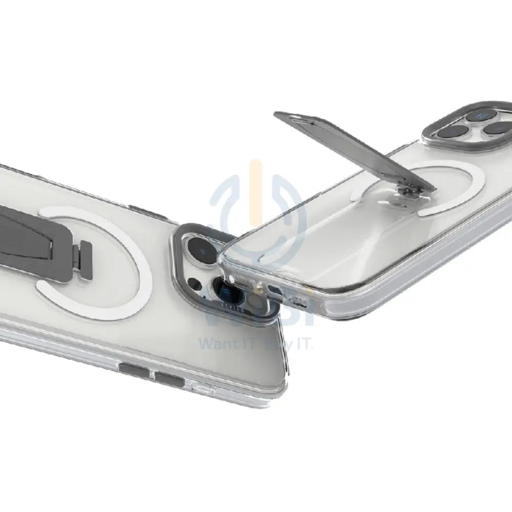 Levelo Morphix MagSafe Grip Case - Apple iPhone 16 Pro Max / Gray Accessories > Mobiles & Tablets > Mobiles > Covers &