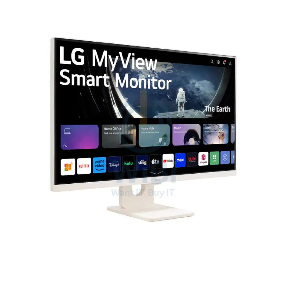 LG MyView Smart Monitor - 27’’ IPS FHD / 5ms / USB / HDMI / 60Hz - Smart Monitor Monitors & Projectors > Monitors