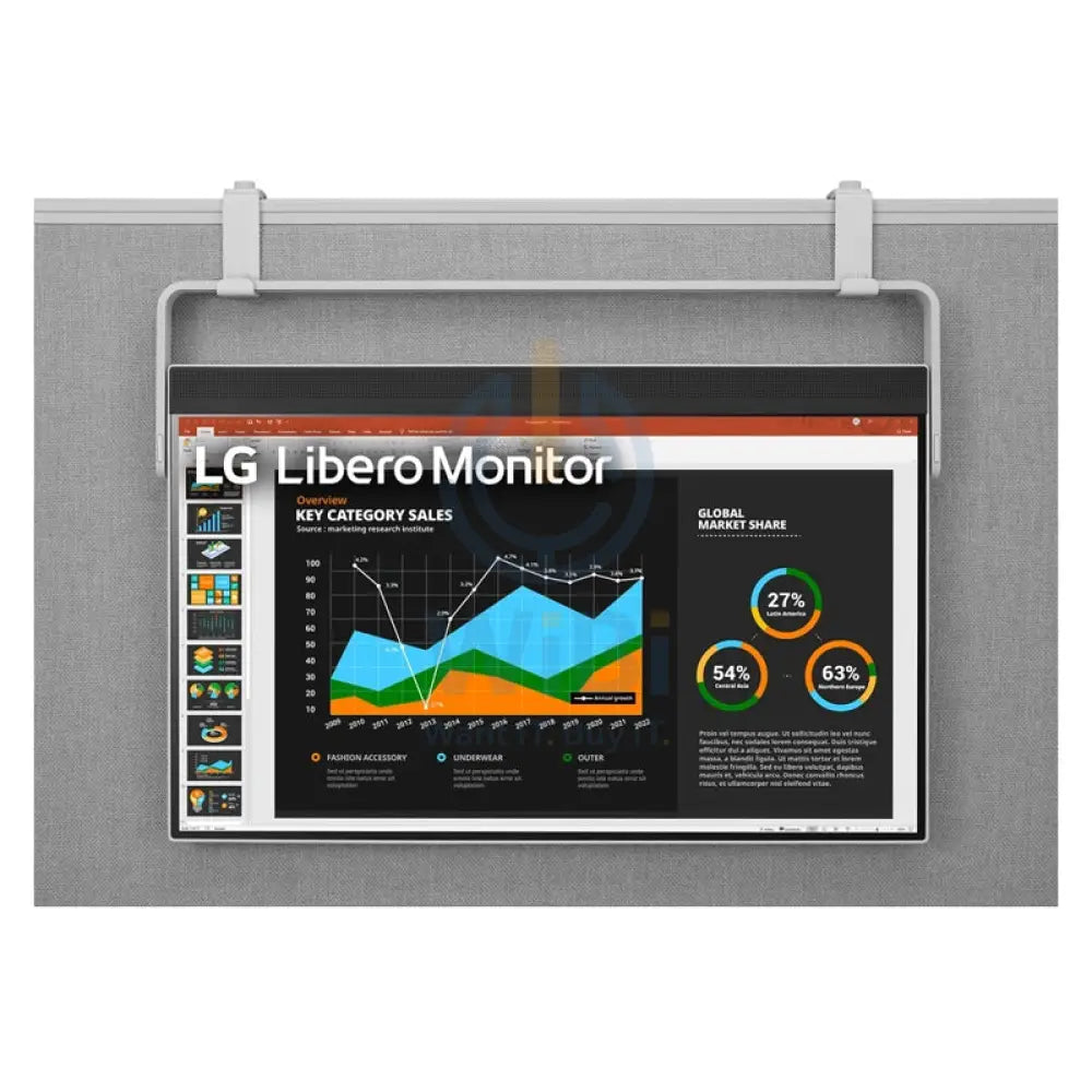 LG QHD Libero Monitor - 27.0’’ IPS QHD / 5ms / USB-C / HDMI / 75Hz - Monitor Monitors & Projectors > Monitors