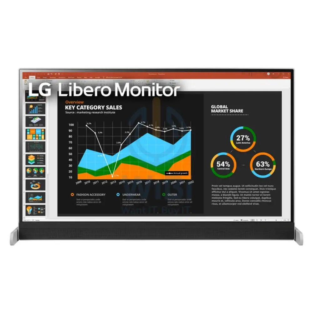 LG QHD Libero Monitor - 27.0’’ IPS QHD / 5ms / USB-C / HDMI / 75Hz - Monitor Monitors & Projectors > Monitors