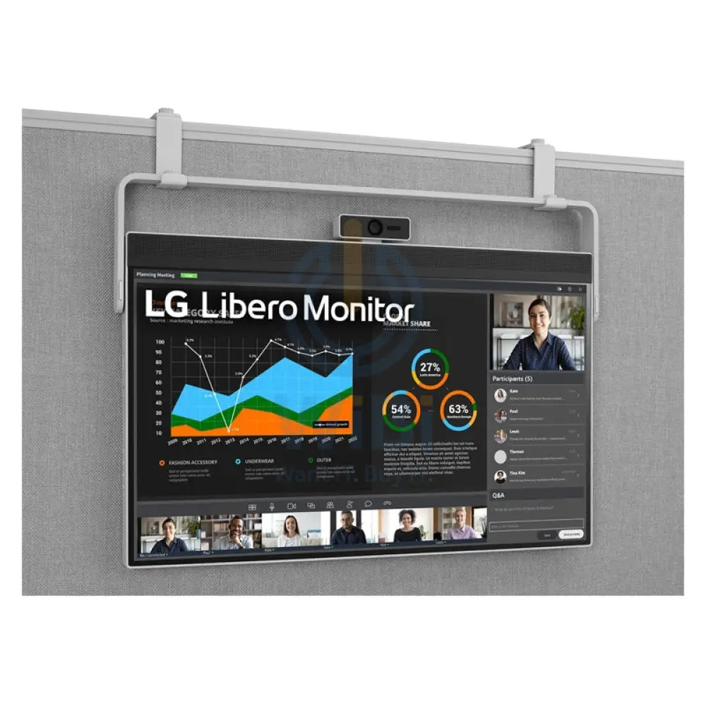 LG QHD Libero Monitor - 27.0’’ IPS QHD / 5ms / USB-C / HDMI / 75Hz - Monitor Monitors & Projectors > Monitors