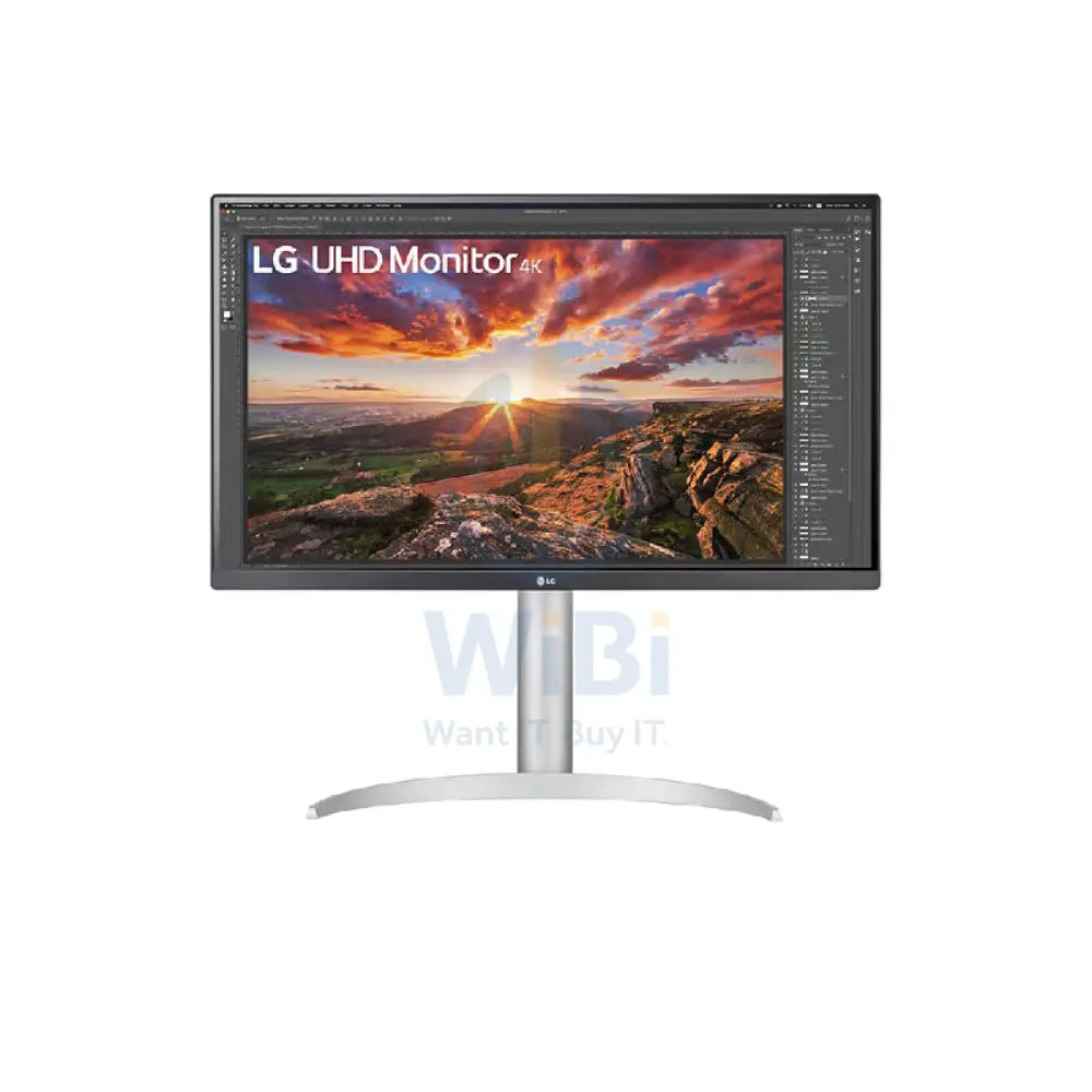 شاشة LG UltraFine IPS فائقة الدقة - 27 بوصة 4K UHD / 5 مللي ثانية / منفذ العرض إتش دي إم أي يو اس بي/ 60 هرتز -شاشات أجهزة العرض >