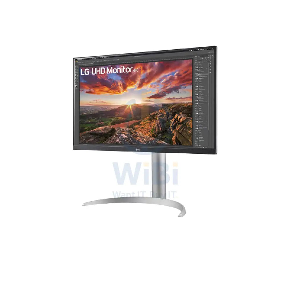 شاشة LG UltraFine IPS فائقة الدقة - 27 بوصة 4K UHD / 5 مللي ثانية / منفذ العرض إتش دي إم أي يو اس بي/ 60 هرتز -شاشات أجهزة العرض >