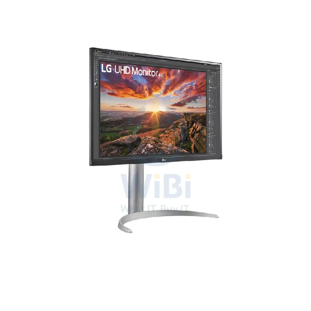 شاشة LG UltraFine IPS فائقة الدقة - 27 بوصة 4K UHD / 5 مللي ثانية / منفذ العرض إتش دي إم أي يو اس بي/ 60 هرتز -شاشات أجهزة العرض >