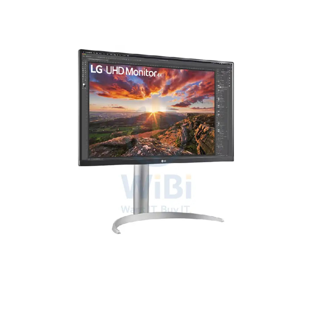 شاشة LG UltraFine IPS فائقة الدقة - 27 بوصة 4K UHD / 5 مللي ثانية / منفذ العرض إتش دي إم أي يو اس بي/ 60 هرتز -شاشات أجهزة العرض >