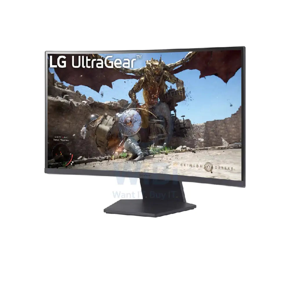 LG UltraGear Curved Gaming Monitor - 27’’ QHD / 1ms / DisplayPort / HDMI / 180Hz - Curved Gaming Monitor Monitors &