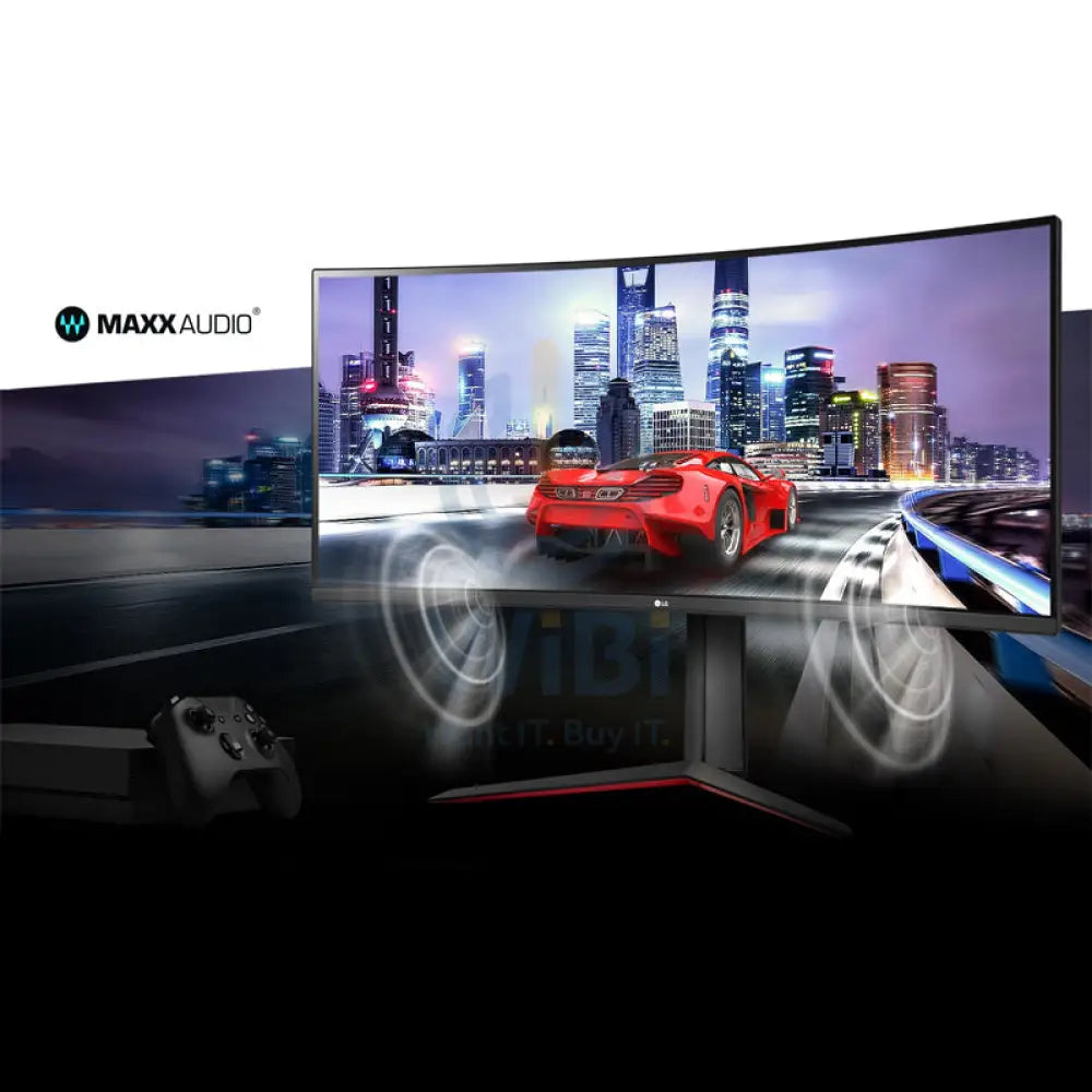 LG UltraGear Curved Gaming Monitor - 34’’ Curved WQHD / 5ms / HDMI / DisplayPort / 160Hz - Monitor Monitors &