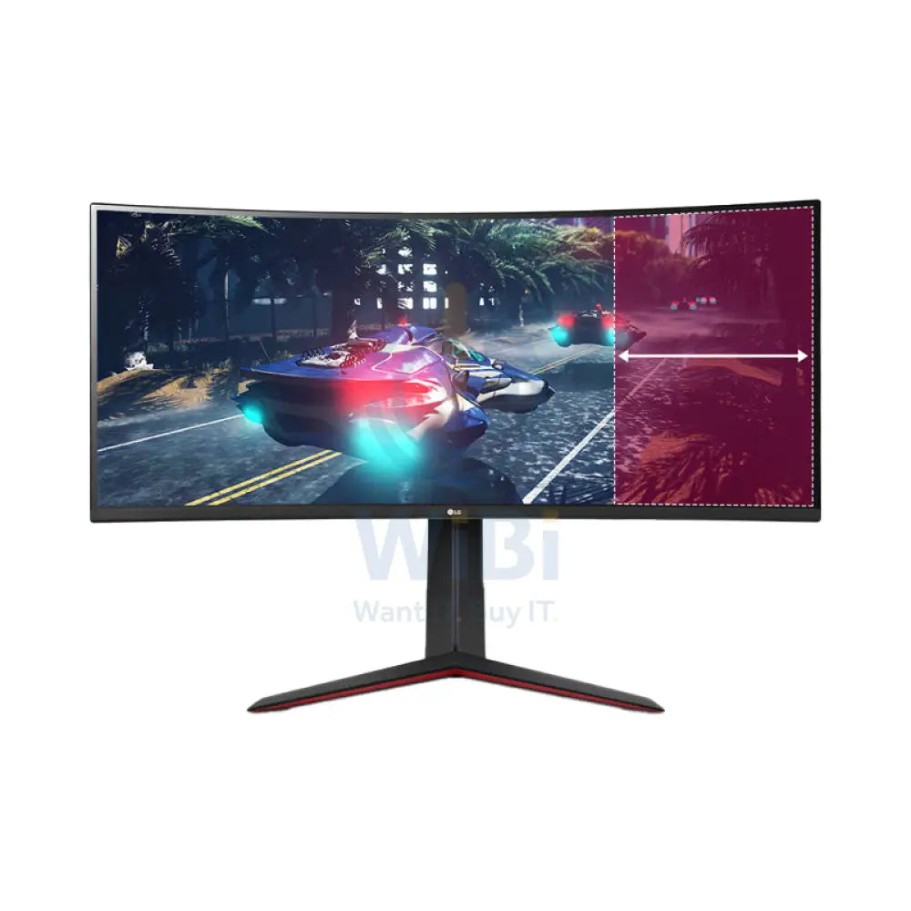 LG UltraGear Curved Gaming Monitor - 34’’ Curved WQHD / 5ms / HDMI / DisplayPort / 160Hz - Monitor Monitors &
