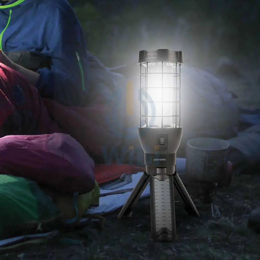 Lifestyle By Porodo Outdoor Tripod Lamp With Built-In Battery Accessories > Other Accessories