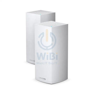 Linksys Tri-Band AX5300 Mesh Wi-Fi 6 System - 2.4GHz, 5GHz / WAN / LAN - Pack of 2
