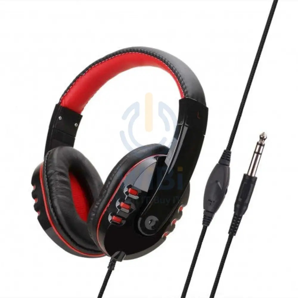 LNIX Wired Gaming Headset - Black & Red Accessories > Audio > Headphones