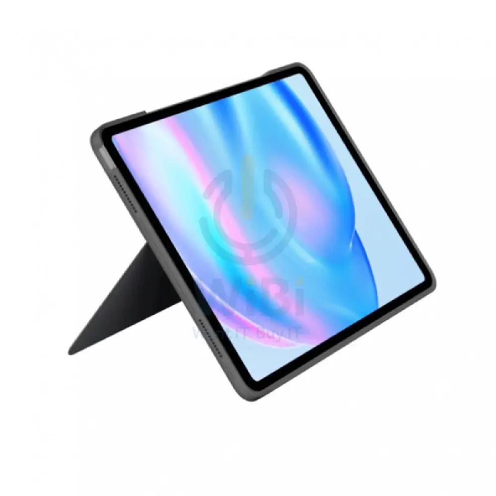 Logitech Combo Touch keyboard Case for iPad Air 13-inch (M2) - Oxford Grey / Arabic Accessories > Mobiles & Tablets >