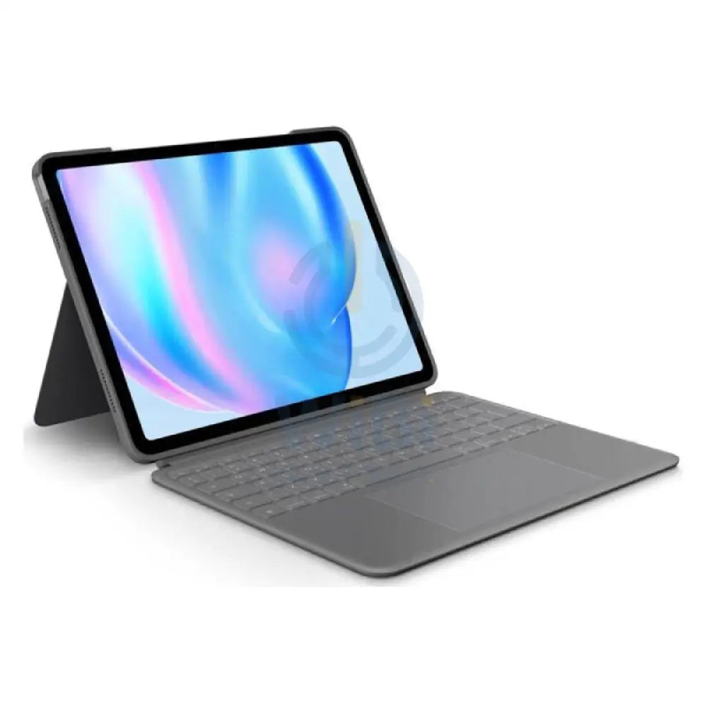 Logitech Combo Touch keyboard Case for iPad Air 13-inch (M2) - Oxford Grey / Arabic Accessories > Mobiles & Tablets >