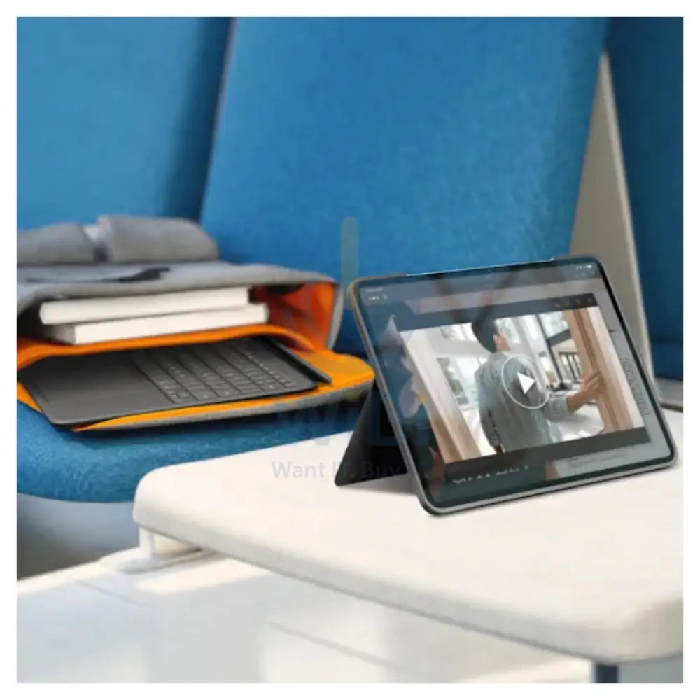 Logitech Combo Touch keyboard Case for iPad Pro 11-inch (M4) - Graphite / Arabic Accessories > Mobiles & Tablets >