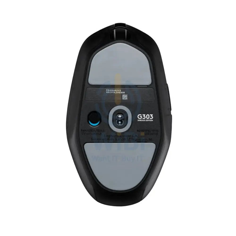 Logitech G303 SHROUD Edition Gaming Mouse - Wireless / 100 – 25,000 dpi / Black Accessories > Keyboard & Mouse > Gaming