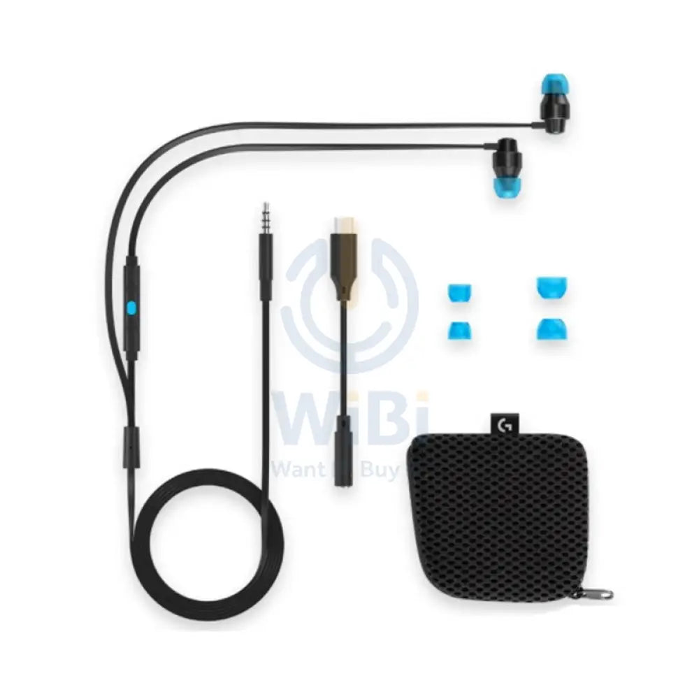 Logitech G333 Gaming Earphones - Wired / 3.5 MM / Black Accessories > Audio > Headphones > Gaming Zone