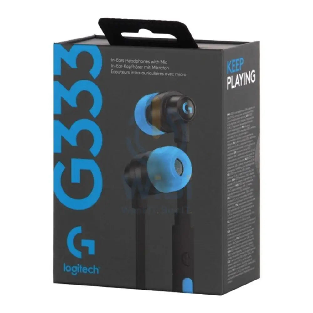 Logitech G333 Gaming Earphones - Wired / 3.5 MM / Black Accessories > Audio > Headphones > Gaming Zone