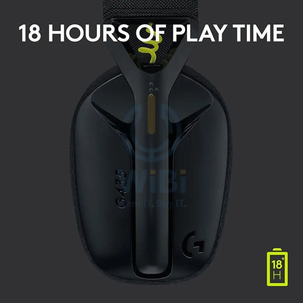Logitech G435 Gaming Headset - Wireless / Black Accessories > Audio > Headphones > Gaming Zone