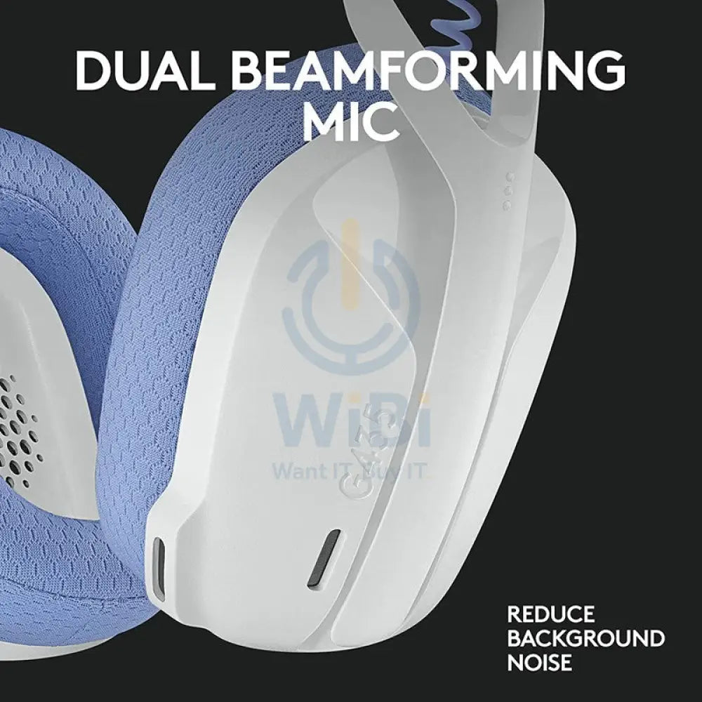 Logitech G435 Gaming Headset - Wireless / White Accessories > Audio > Headphones > Gaming Zone