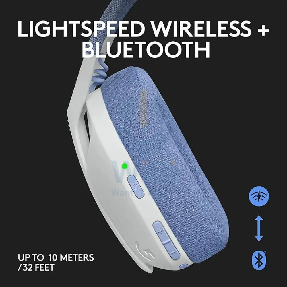 Logitech G435 Gaming Headset - Wireless / White Accessories > Audio > Headphones > Gaming Zone