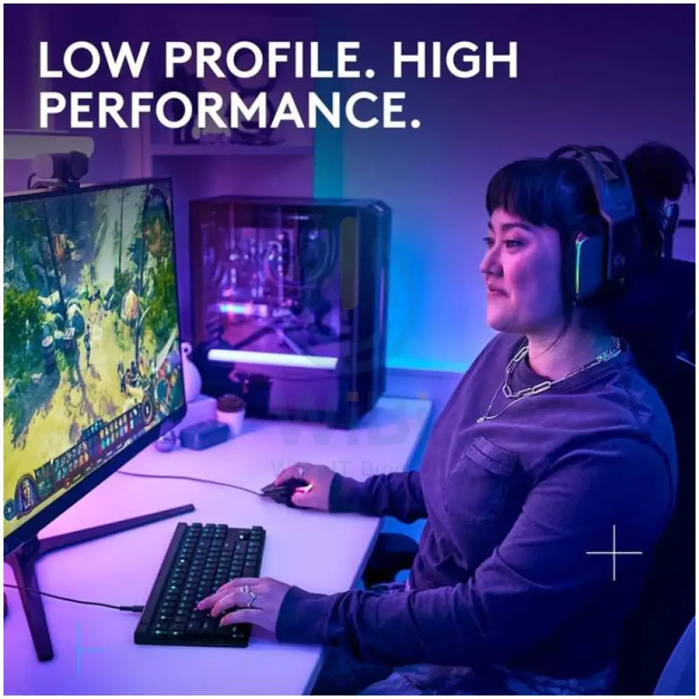 Logitech G515 LIGHTSPEED TKL Mechanical Gaming Keyboard - Wired / RGB / Tactile / Black Accessories > Keyboard & Mouse