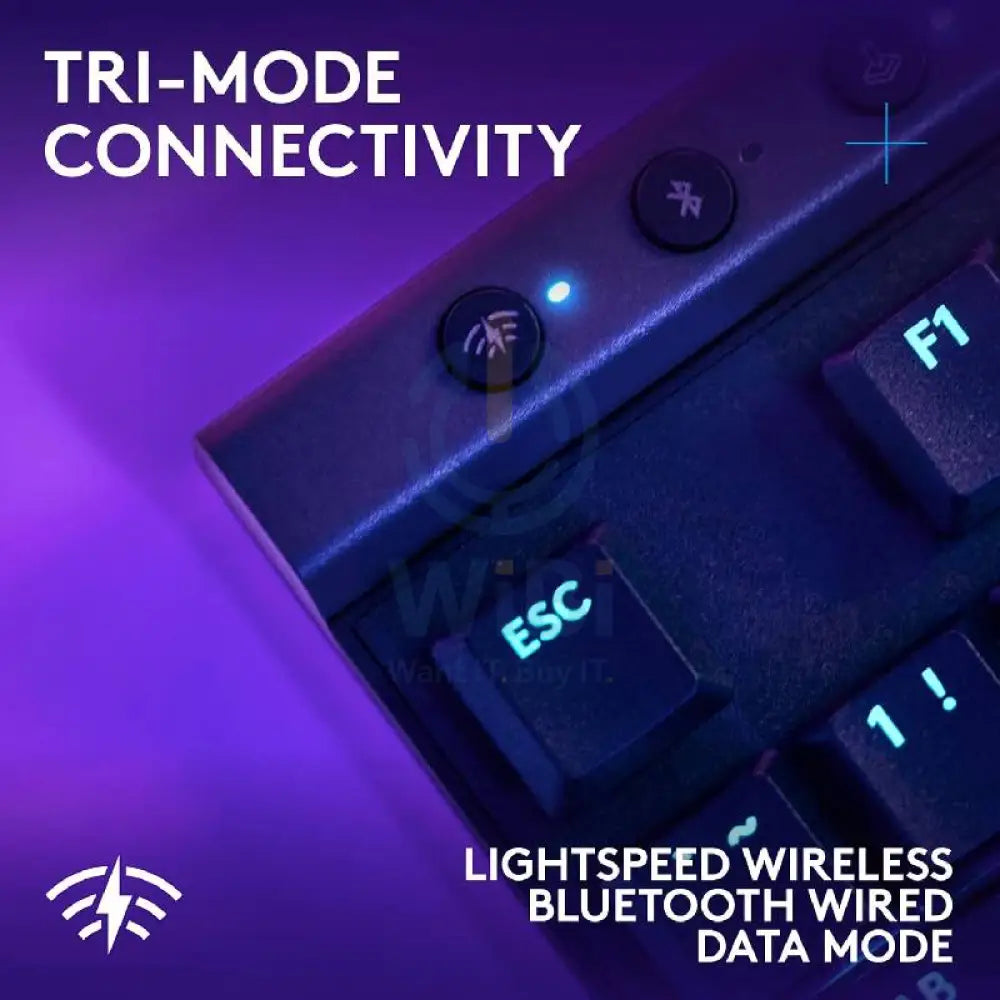Logitech G515 LIGHTSPEED TKL Mechanical Gaming Keyboard - Wireless / RGB / Tactile / Black Accessories > Keyboard &