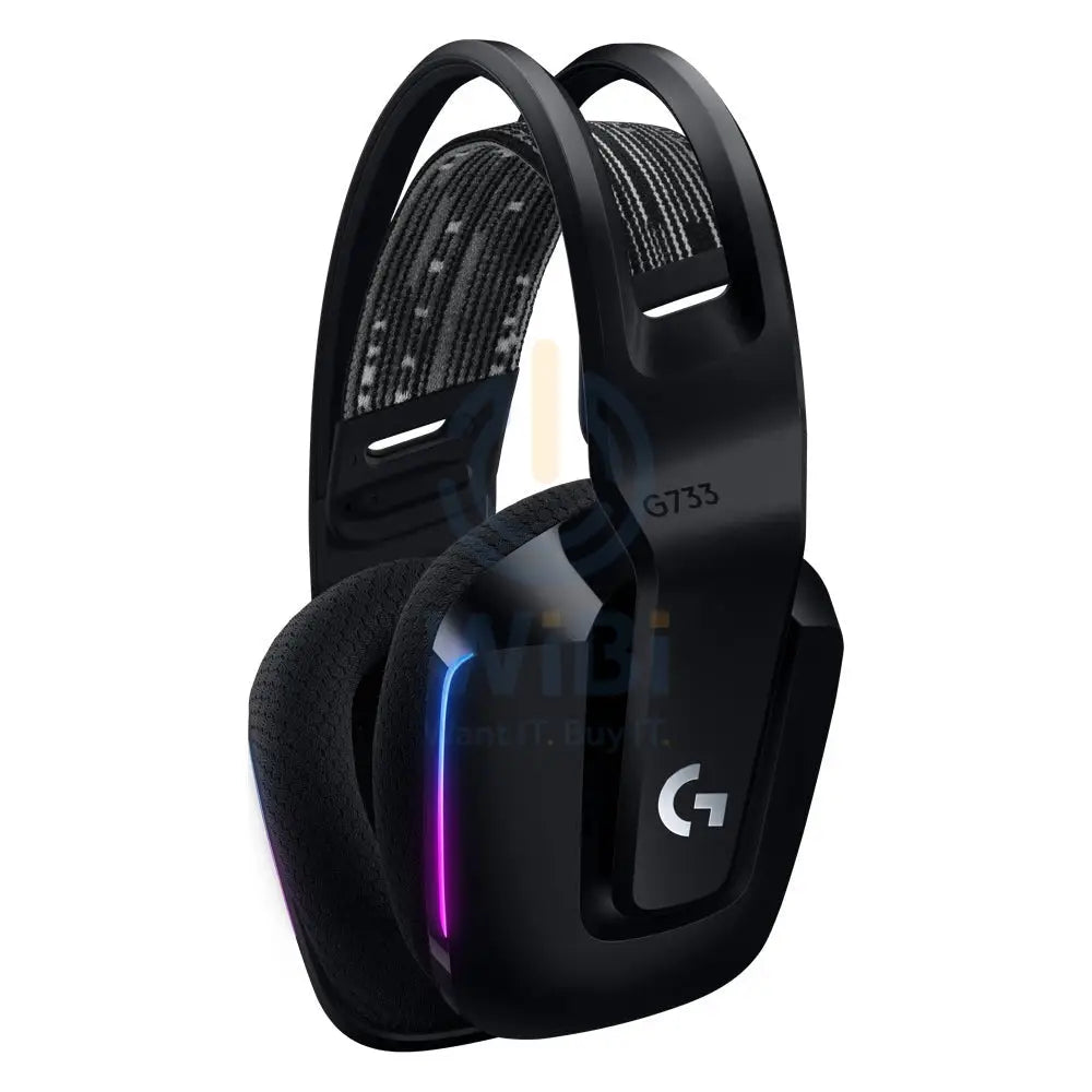 Logitech G733 Lightspeed Gaming Headset - Wireless / RGB / Black Accessories > Gaming Controllers > Gaming Zone > Offer