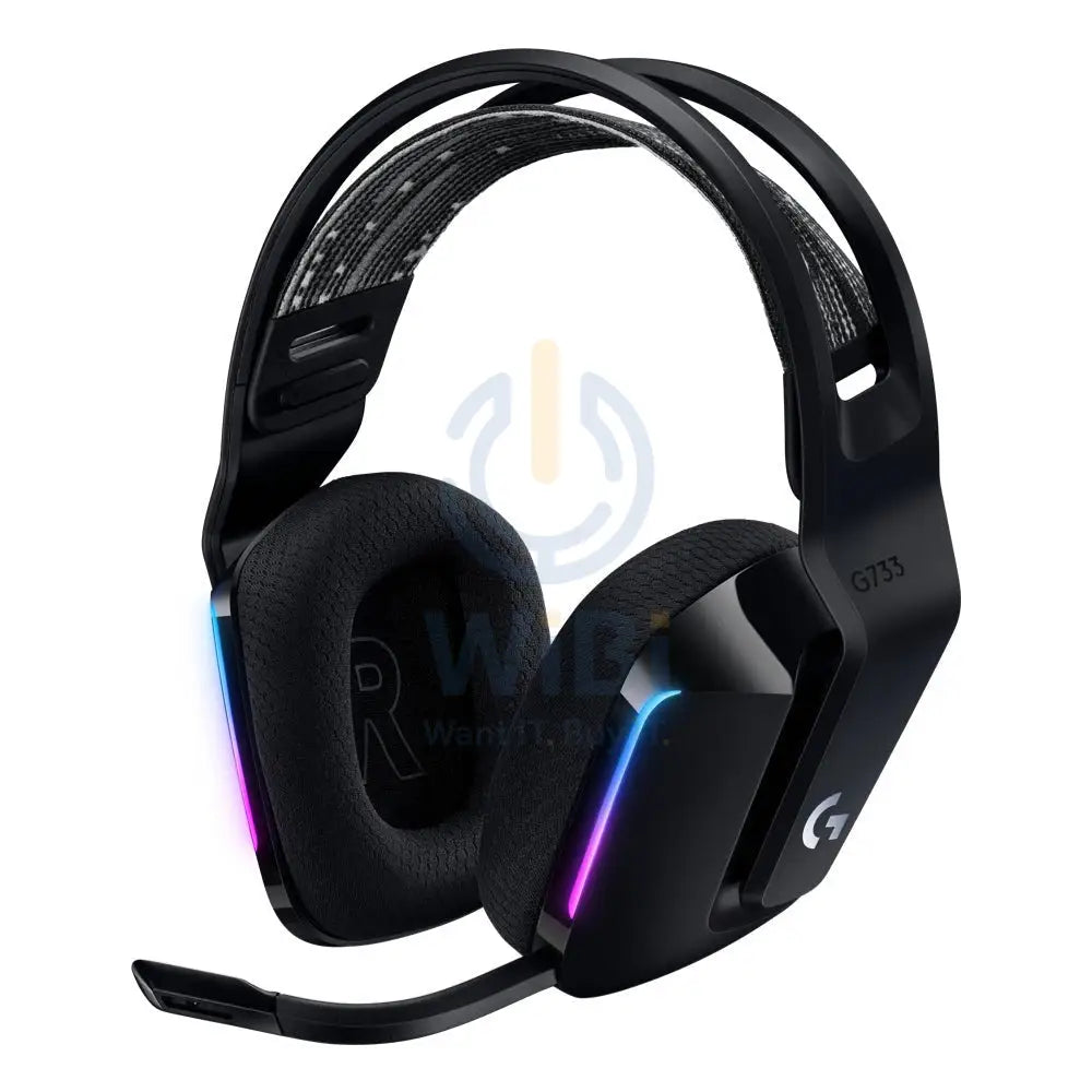 Logitech G733 Lightspeed Gaming Headset - Wireless / RGB / Black Accessories > Gaming Controllers > Gaming Zone > Offer