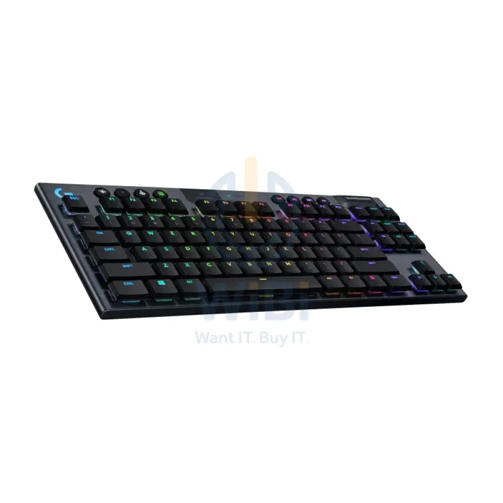 Logitech G915 LIGHTSPEED Mechanical Gaming Keyboard - Wireless / RGB / Carbon / Tactile Accessories > Keyboard & Mouse