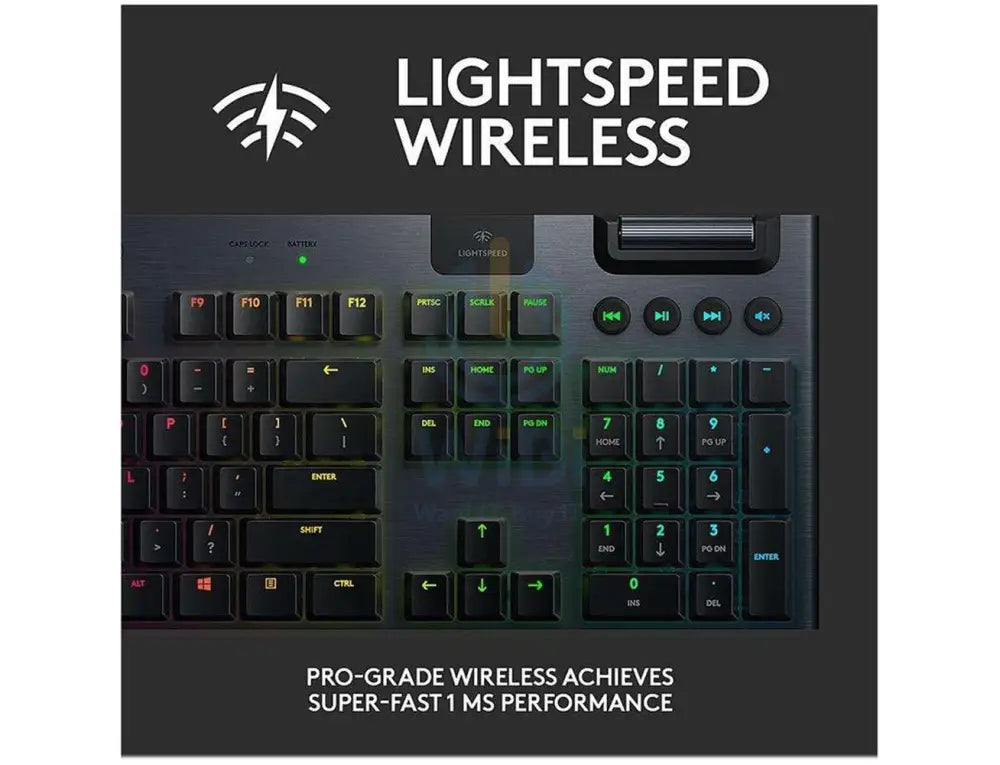 Logitech G915 LIGHTSPEED Mechanical Gaming Keyboard - Wireless / RGB / Tactile Accessories > Keyboard & Mouse > Gaming