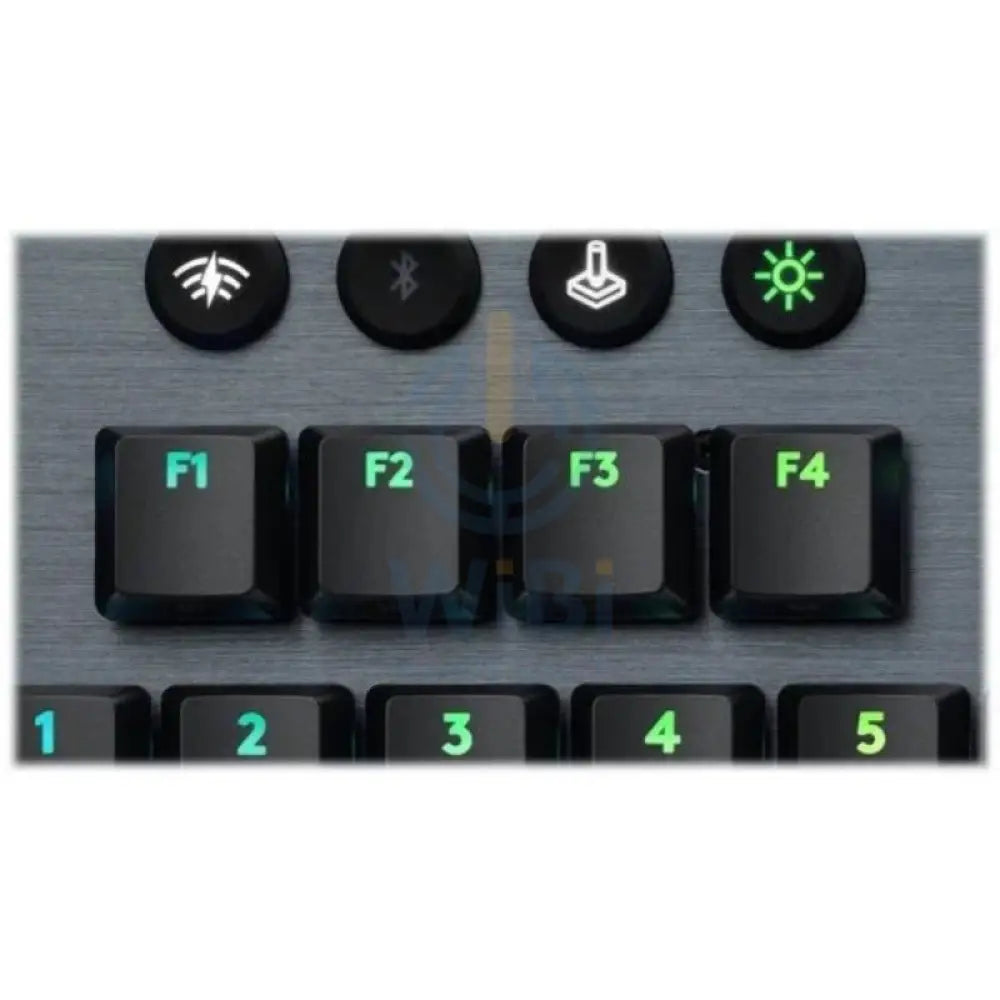 Logitech G915 TKL Tenkeylees Light Speed Wireless RGB Mechanical Gaming Keyboard / Clicky - Black Accessories >