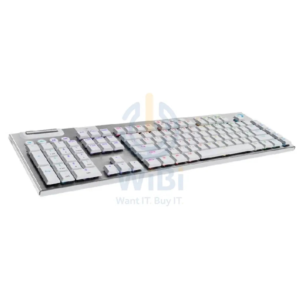 Logitech LIGHTSPEED Mechanical Gaming Keyboard - Wireless / RGB / Tactile / White Accessories > Keyboard & Mouse