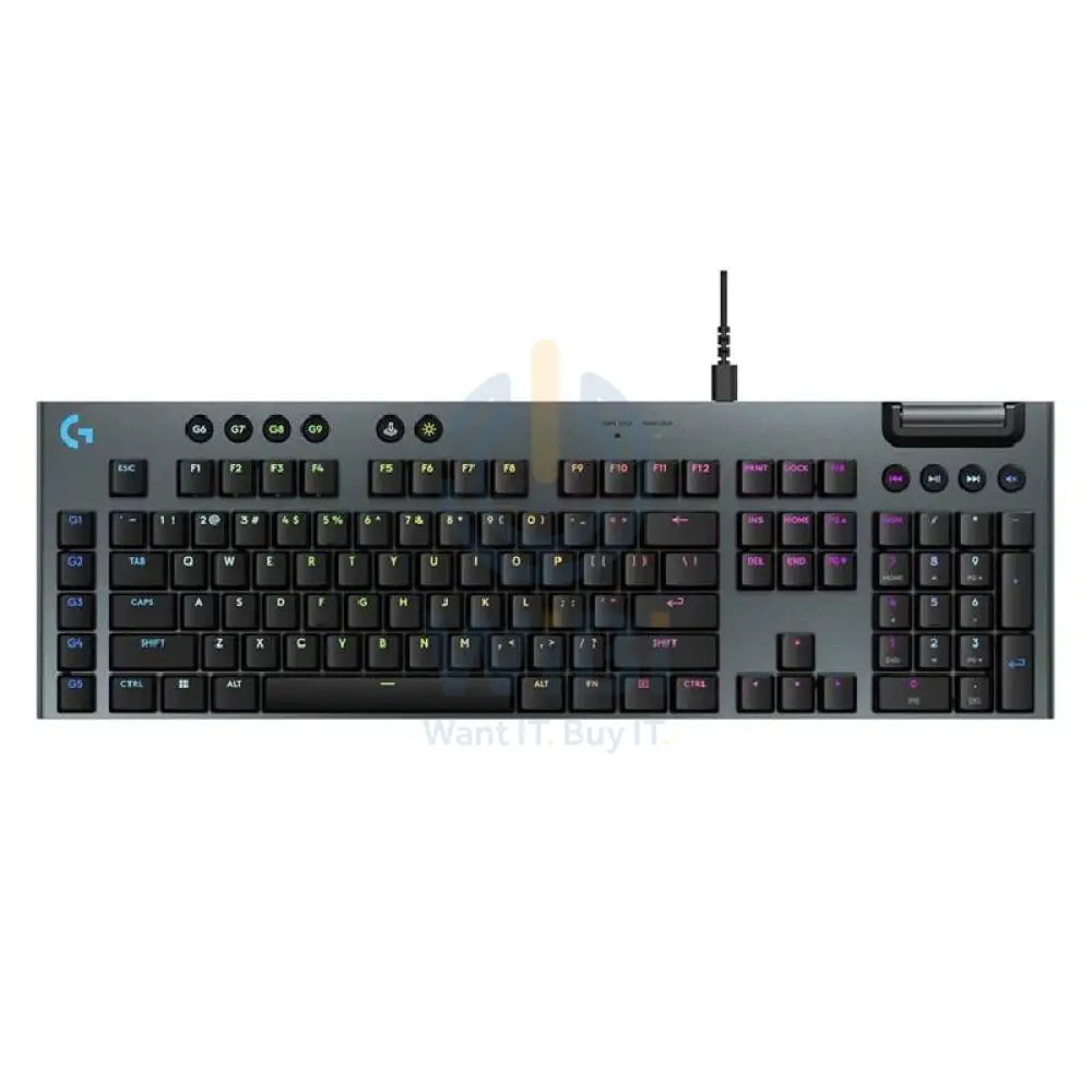 Logitech G915 X Wired Mechanical Gaming Keyboard - Wired / RGB / Tactile Accessories > Keyboard & Mouse