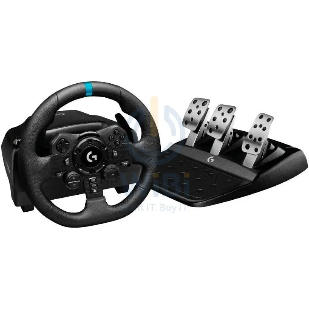 لوجيتيك G923 Driving Force Racing دولاب - PS5 / PS4 جهاز كمبيوتر / أسود اكسسوارات > وحدات التحكم >منطقة الألعاب