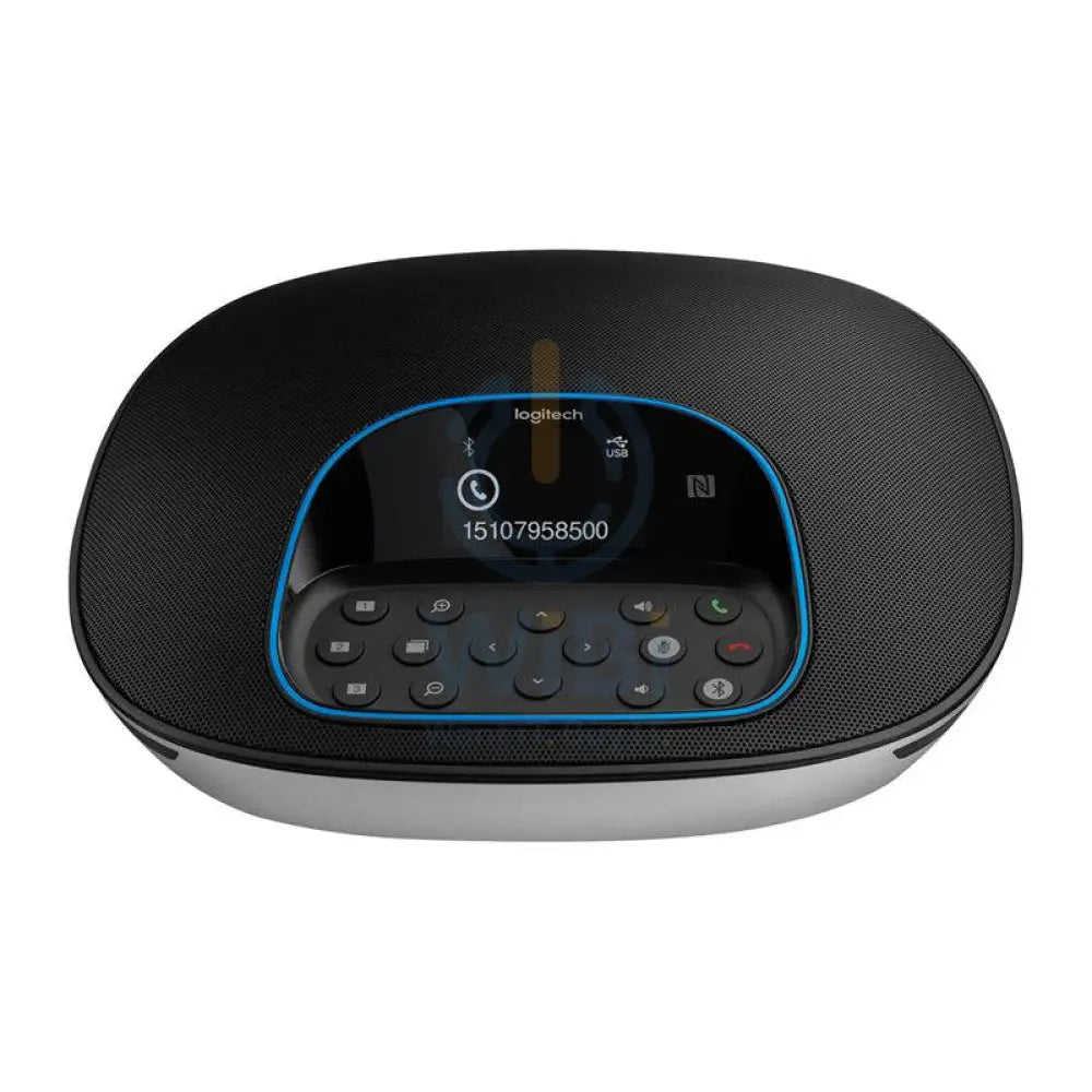 Logitech GROUP Video Conferencing Kit - Full HD / 1080p / USB / Bluetooth / NFC / Black and Silver - Cables & Peripherals
