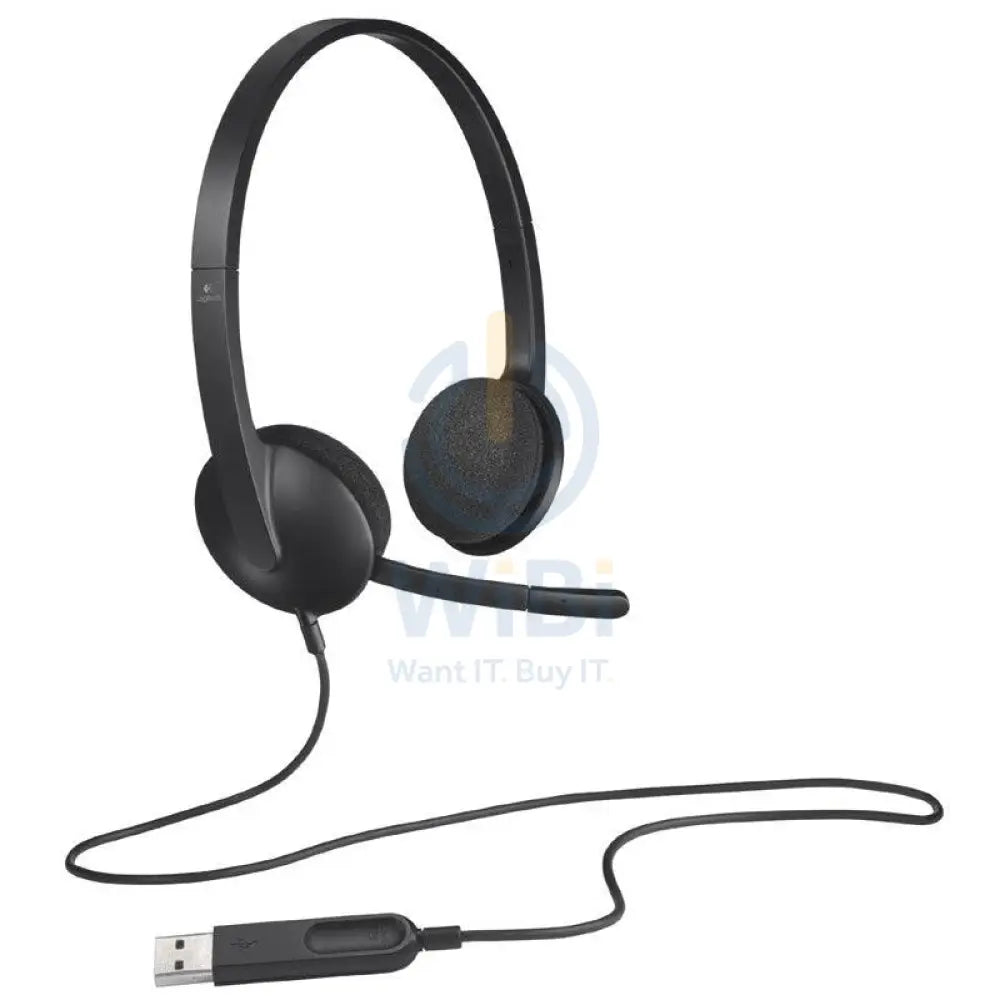 Logitech H340 - USB 2.0 / Wired / 20Hz to 20KHz / Stereo - Head Phones