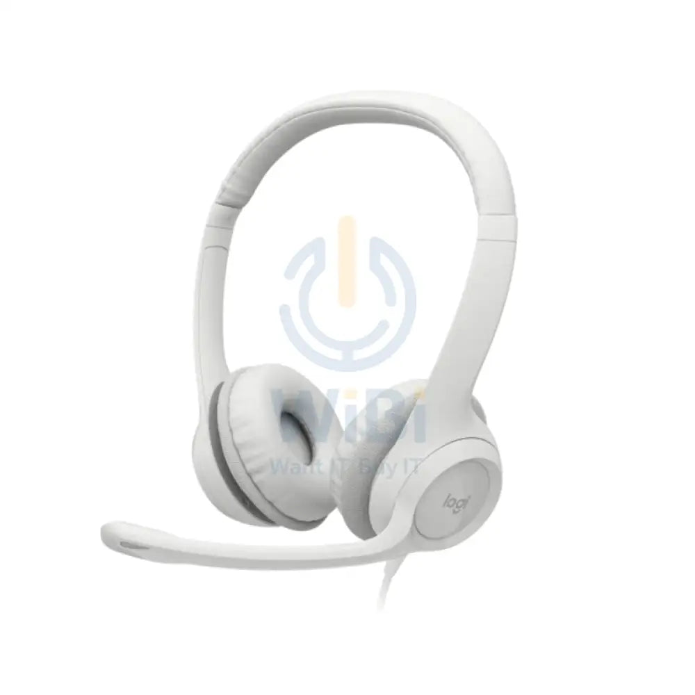 Logitech H390 USB Headset - White Accessories > Audio > Headphones
