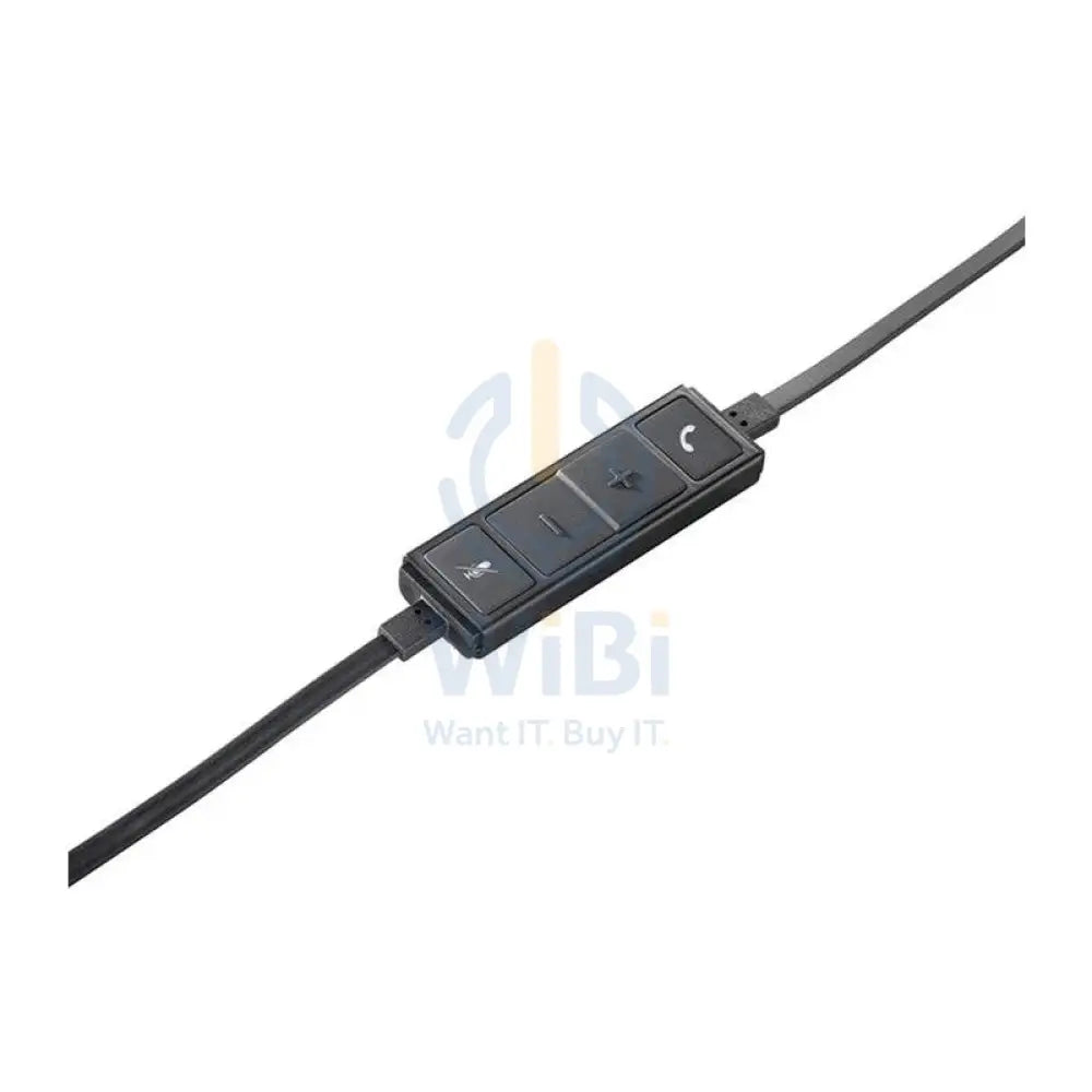 لوجيتيك H650e يو اس بي بسلك - بسلك / يو اس بي / يو اس بي ستيريو / أسود اكسسوارات الصوت > سماعات الرأس