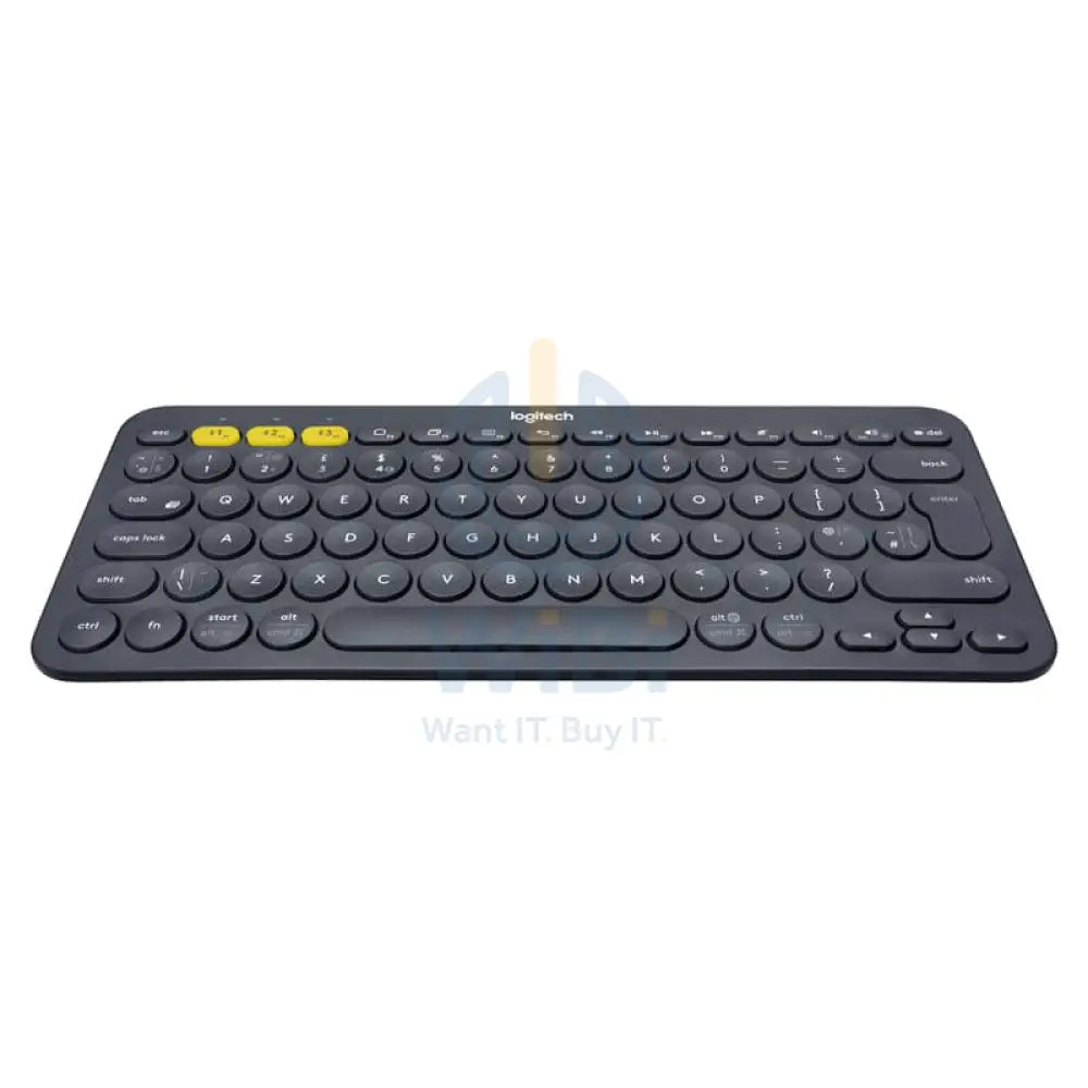 Logitech K380 Multi-Device Keyboard - Bluetooth / Dark Grey - Keyboard Accessories > Keyboard & Mouse