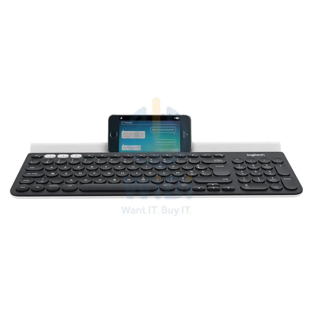 Logitech K780 Multi-Device Wireless Keyboard for Windows / Mac / Chrome / iOS / Android - Dark Grey Accessories >