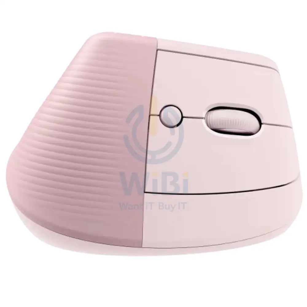 Logitech Lift Vertical Ergonomic Wireless & Blutooth Mouse - Rose Accessories > Keyboard & Mouse > Offer Zone