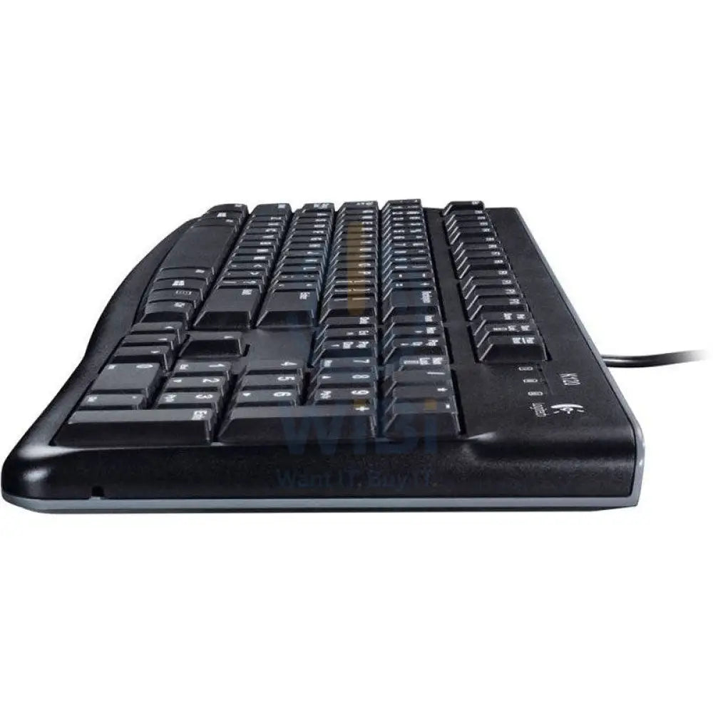 Logitech MK120 - Wired / USB / Quiet Typing / Arb/Eng - Keyboard & Mouse Combo