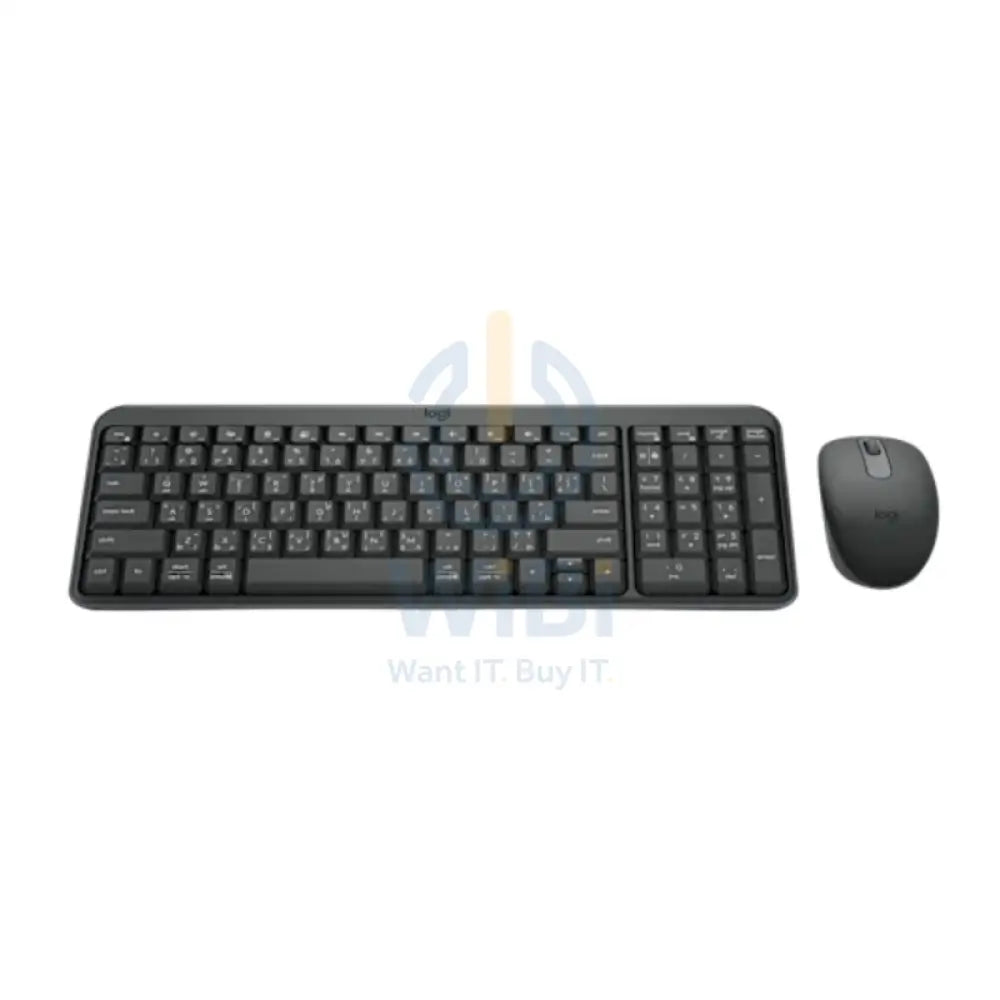 Logitech MK250 Compact Bluetooth Keyboard & Mouse Combo - Wireless / Arabic/English / Black Accessories > Keyboard &