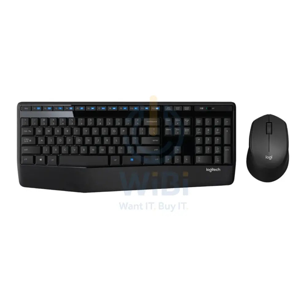 Logitech MK345 - Wireless / USB / Arabic/English Keys / Black - Keyboard & Mouse Combo Accessories > Keyboard & Mouse >