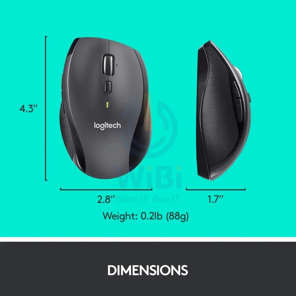 Logitech MK710 Performance Wireless Combo - 2.40GHz / Up to 10m / USB Wireless Receiver / Arb/Eng / Black - Keyboard &