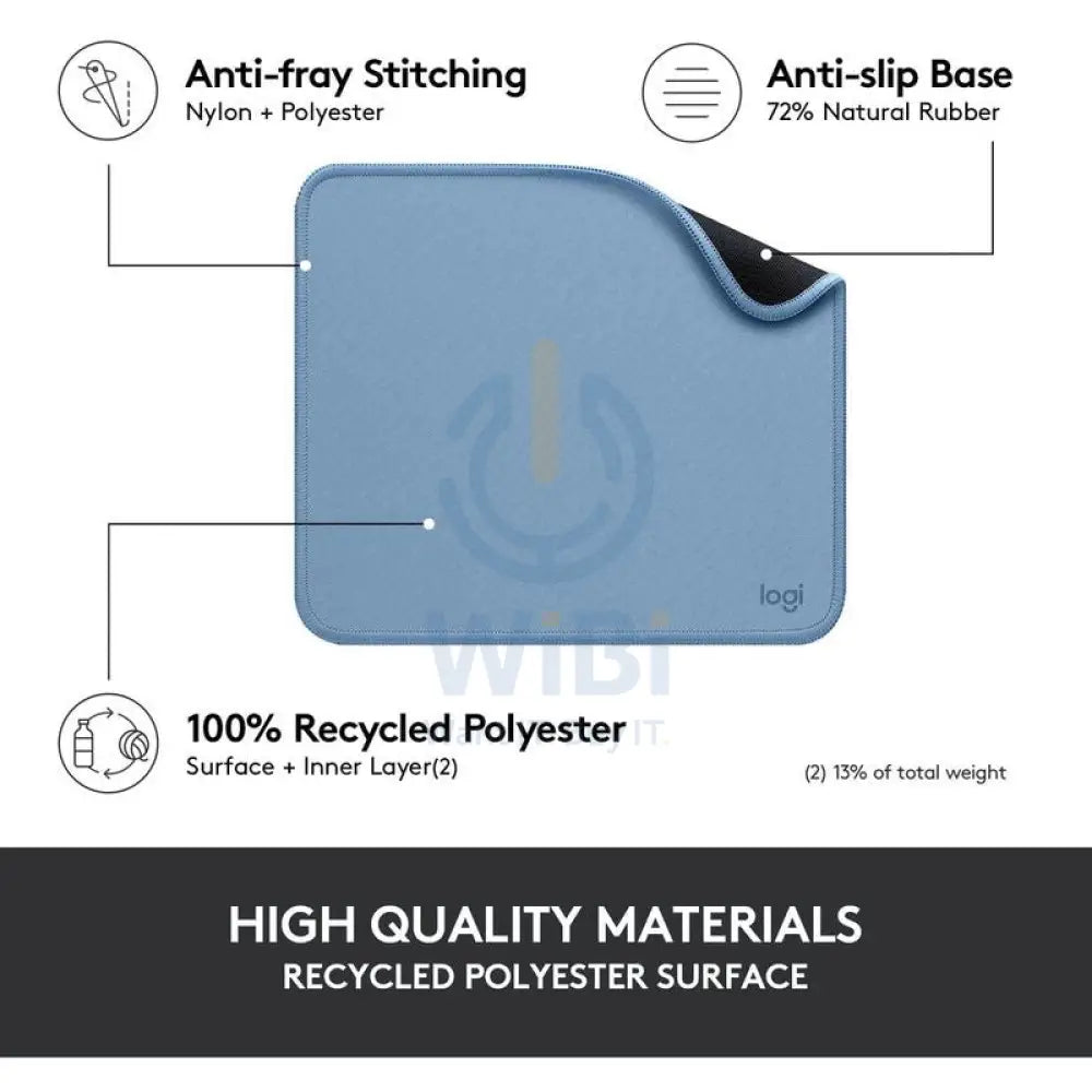 Logitech Mouse Pad Studio Series - Blue/Grey Accessories > Mousepad