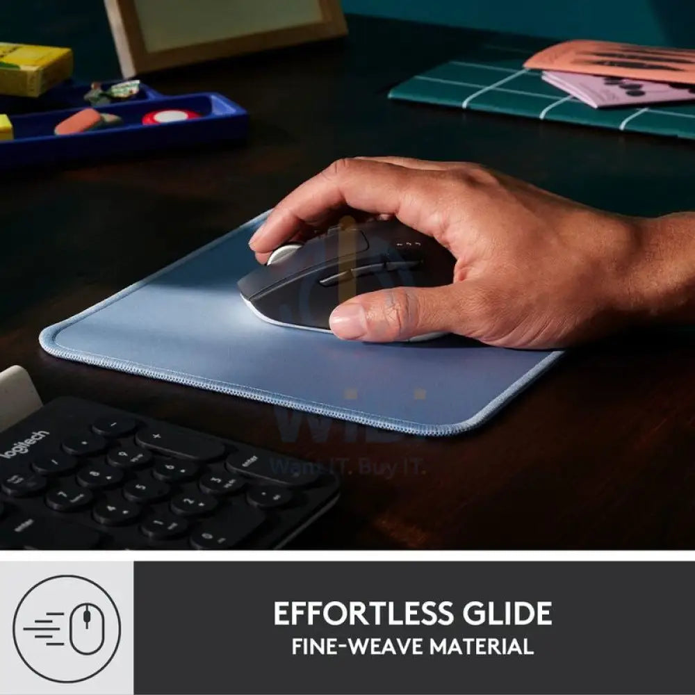 Logitech Mouse Pad Studio Series - Blue/Grey Accessories > Mousepad