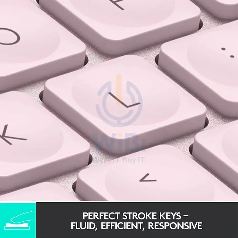 Logitech MX Keys Mini Bluetooth Illuminated Keyboard English - Rose Pink Accessories > Keyboard & Mouse