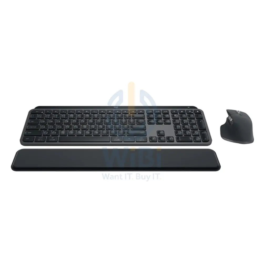Logitech MX Keys S Keyboard Mouse Combo - Graphite (Eng/Arb) Accessories > Keyboard & Mouse