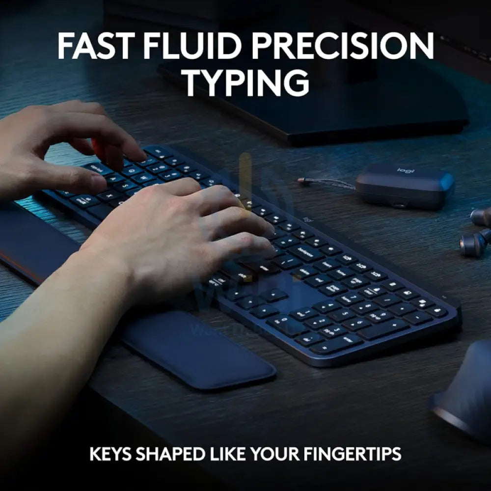 Logitech MX Keys S Keyboard Mouse Combo - Graphite (Eng/Arb) Accessories > Keyboard & Mouse